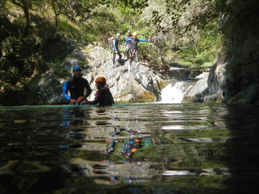 Activité Canyon de Capri, piémont italien, sportif, à partir de 14 ans
