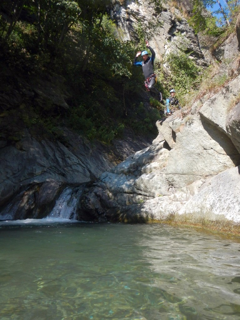 Canyonisme à Capri, piémont italien, sportif, à partir de 14 ans
