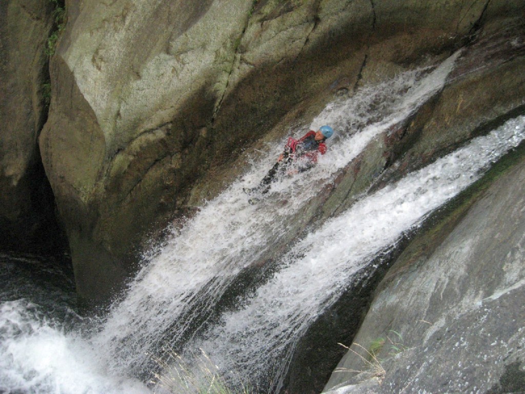 Sortie canyonisme à Capri, piémont italien, sportif, à partir de 14 ans