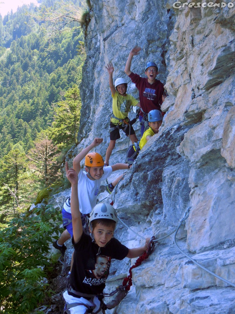 Via Ferrata classe verte