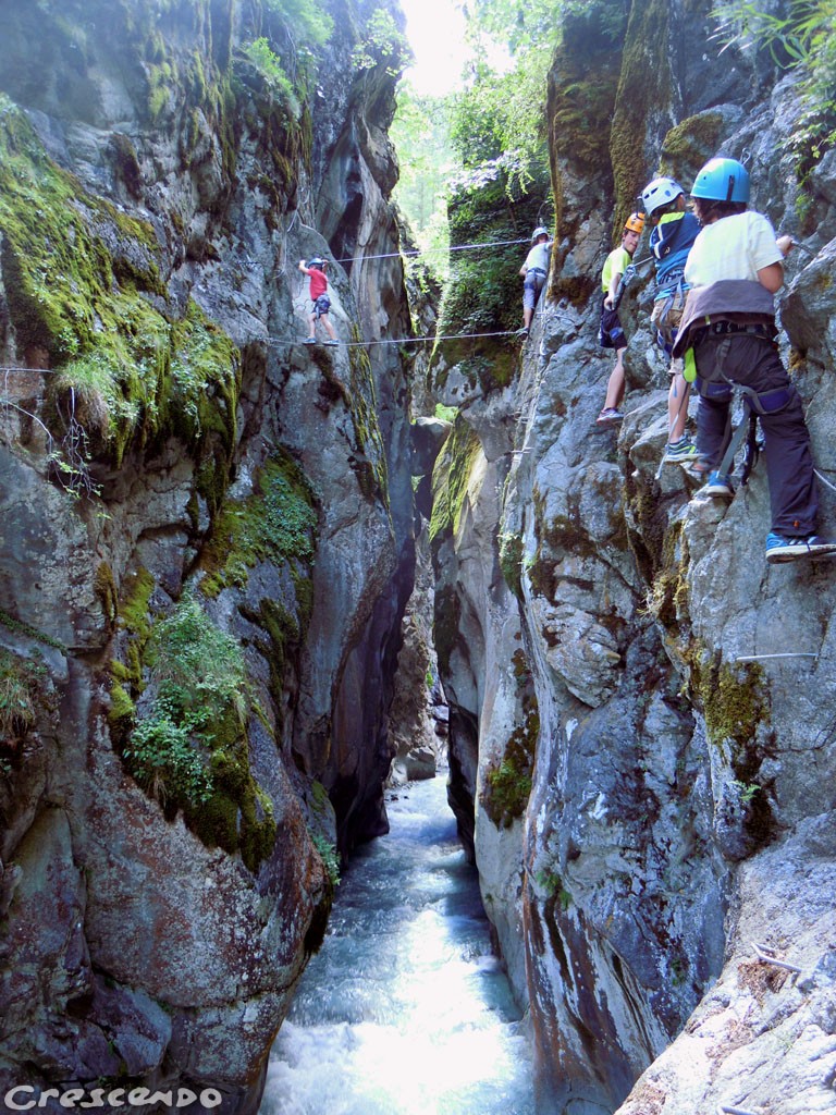 Via Ferrata Pelvoux gorge