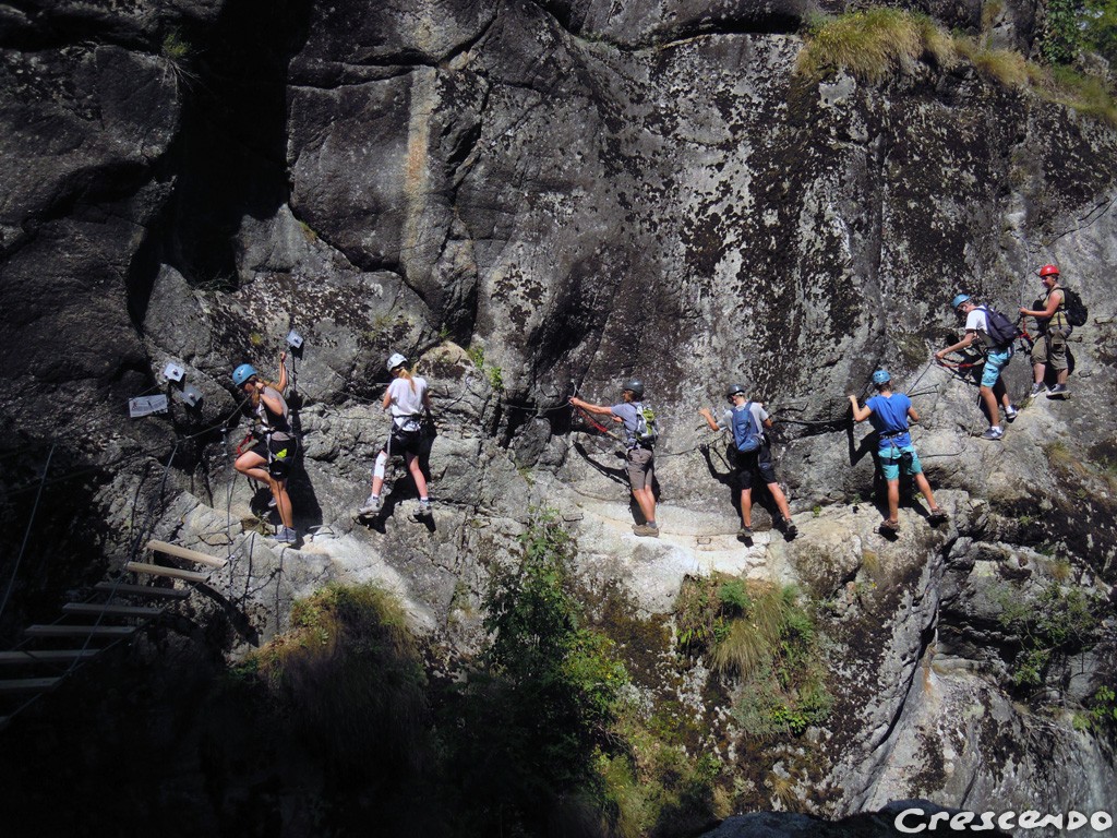Simi week1 ViaFerrata - stage adolescents Hautes Alpes