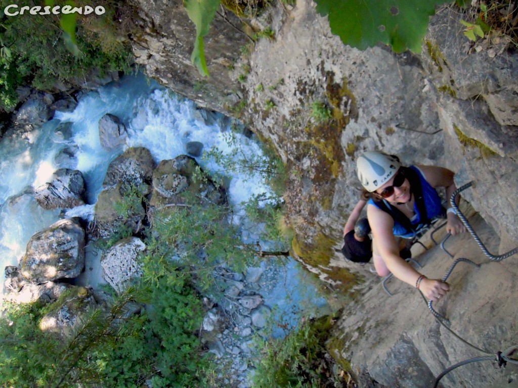 Simi Reizen - Via Ferrata - que faire dans les hautes alpes en été