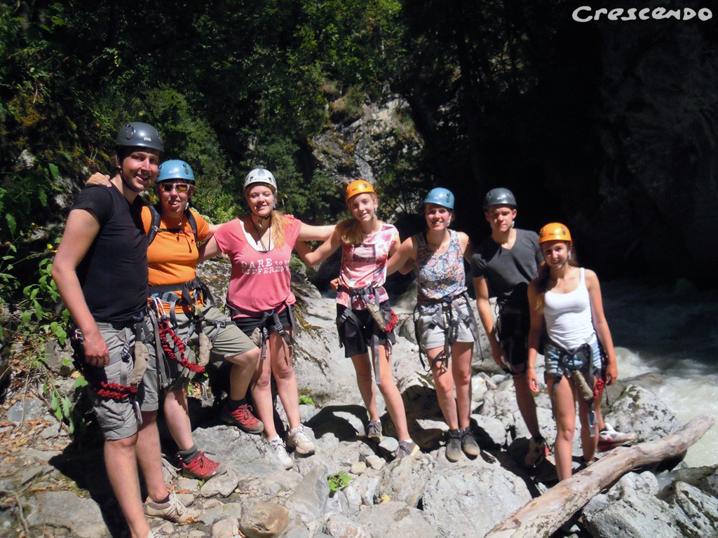 Sortie via ferrata - que faire dans les hautes alpes en été