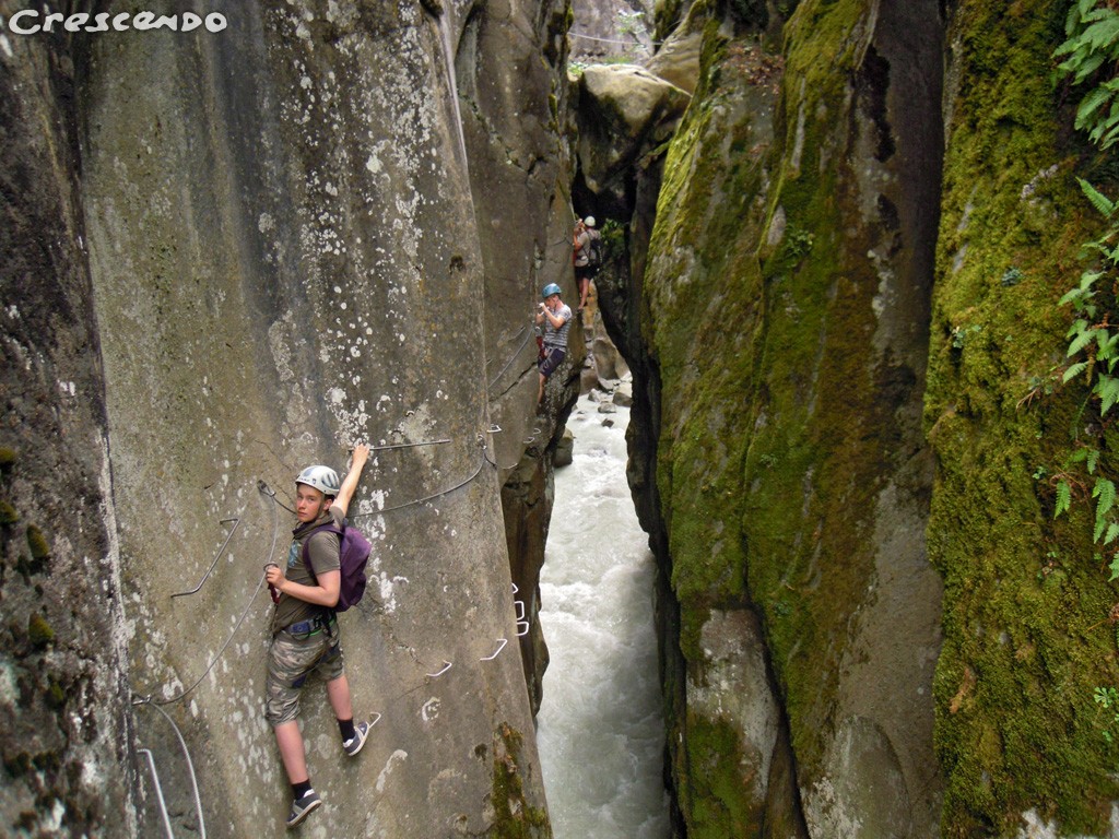 via ferrata Pelvoux - Activités de loisirs dans les Hautes-Alpes - Week-end