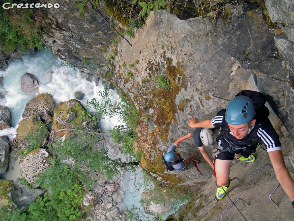 Activités de loisirs dans les Hautes-Alpes - Vacances & Week-end - via ferrata Pelvoux