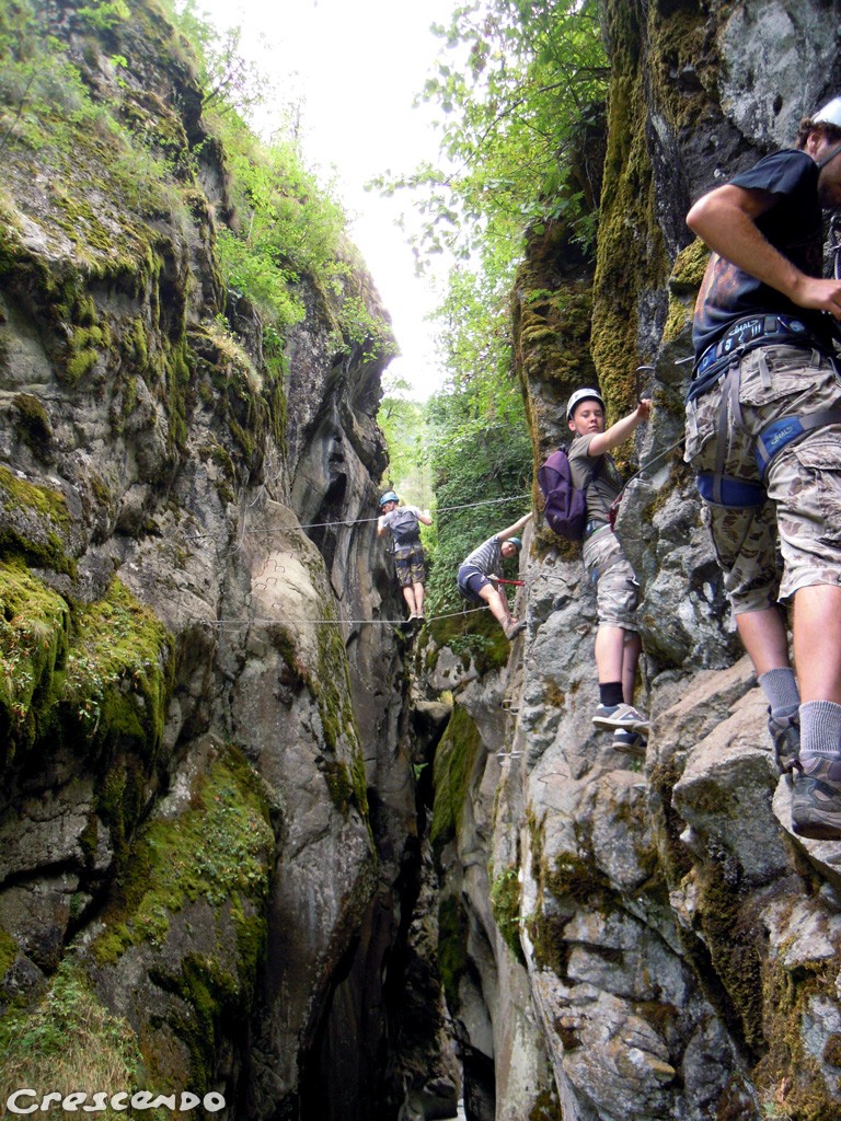 Activités de loisirs dans les Hautes-Alpes - Vacances - via ferrata Pelvoux