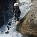 Canyoning en famille, découverte près d'embrun canyoning Embrun Serre Poncon