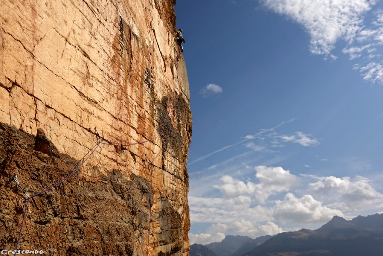 autonomie en grande voie, stage escalade, hautes-alpes, stage verdon