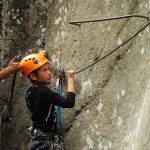 to begin in vai ferrata, alps via ferrata, Briançon children climb