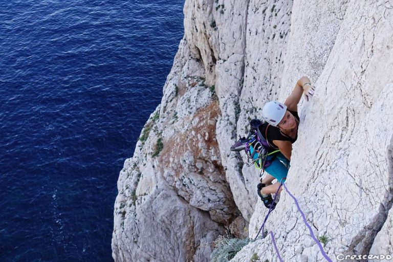 moniteur escalade, stage d'escalade grande voie, apprentissage escalade