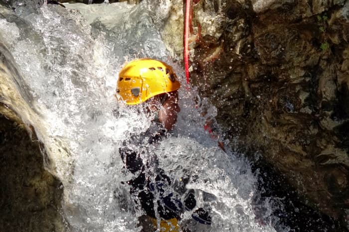 Canyon de la Blache : apprendre le canyoning en Ubaye
