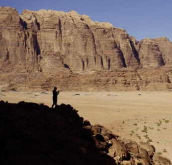 Séjour escalade Jordanie, escalade wadi Rum
